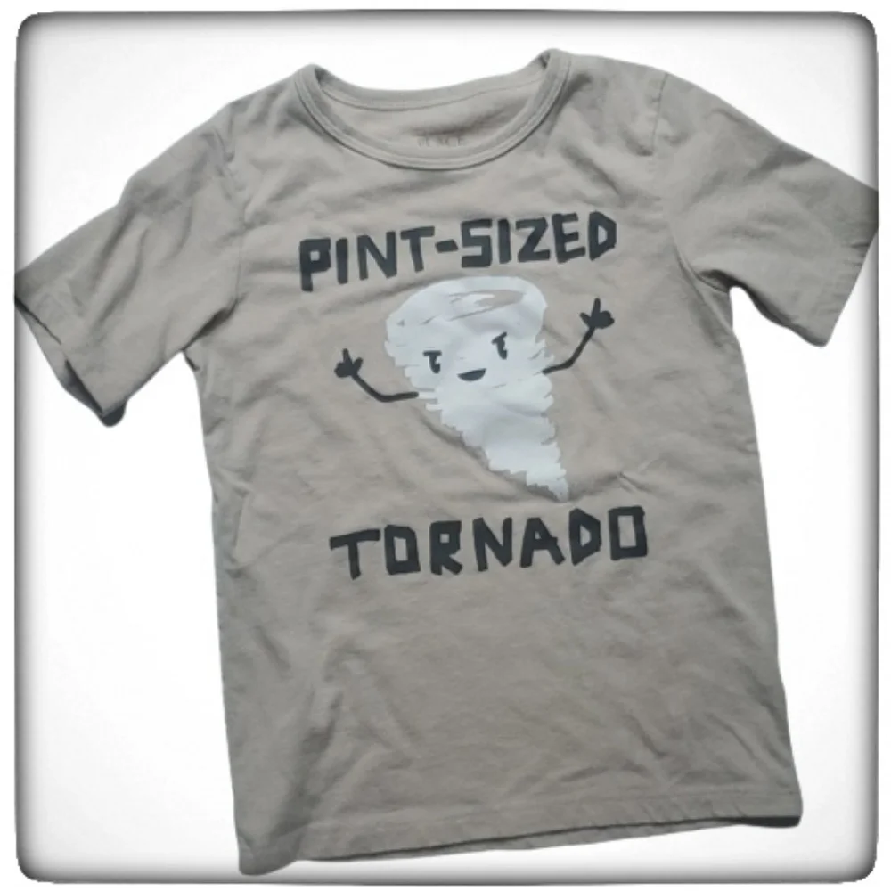 The Children's Place Pint Size Tornado Tshirt-5T
